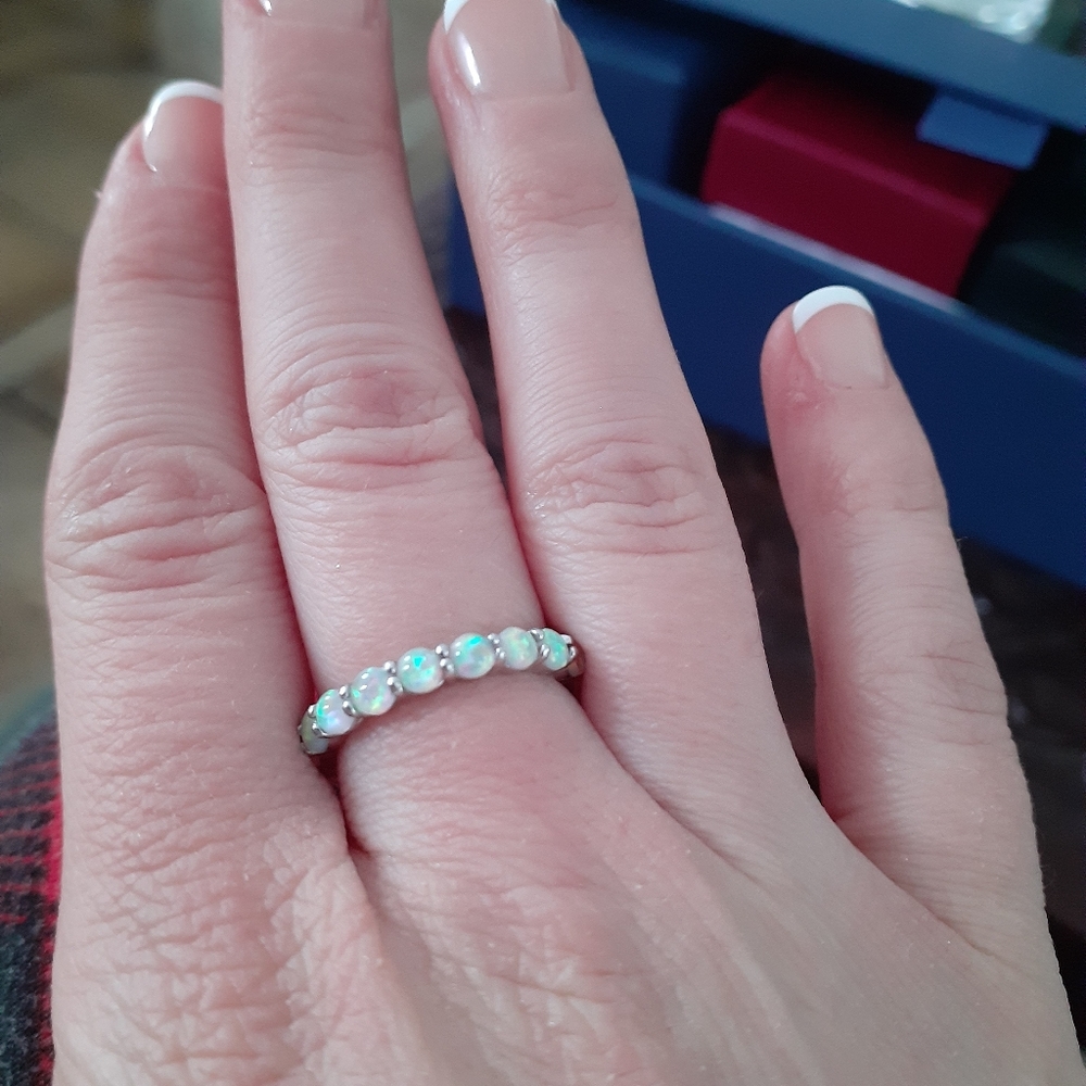 Opal Eternety Ring